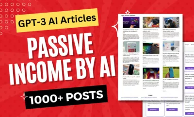 I will build ai auto blogging wp site with 1000 articles by gpt3 openai chatgpt