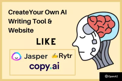 I will build you custom ai writing tool website using chatgpt API like jasper