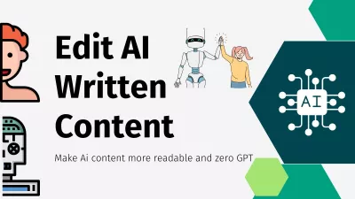 I will manually edit and paraphrase your ai written content
