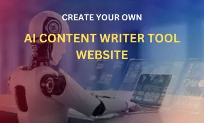 I will create ai content writer tool website like jasper with openai gpt3